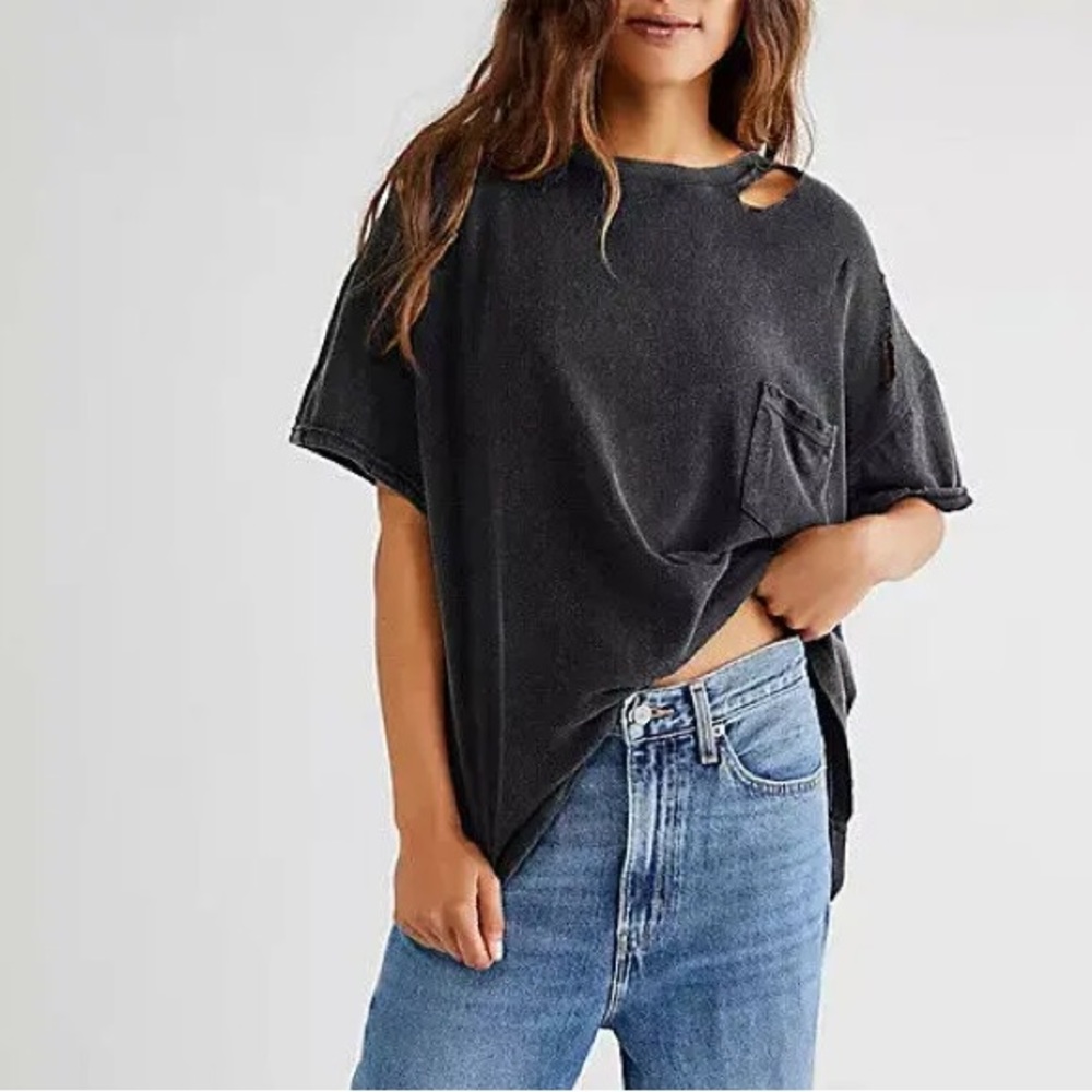 We the Free top with holes